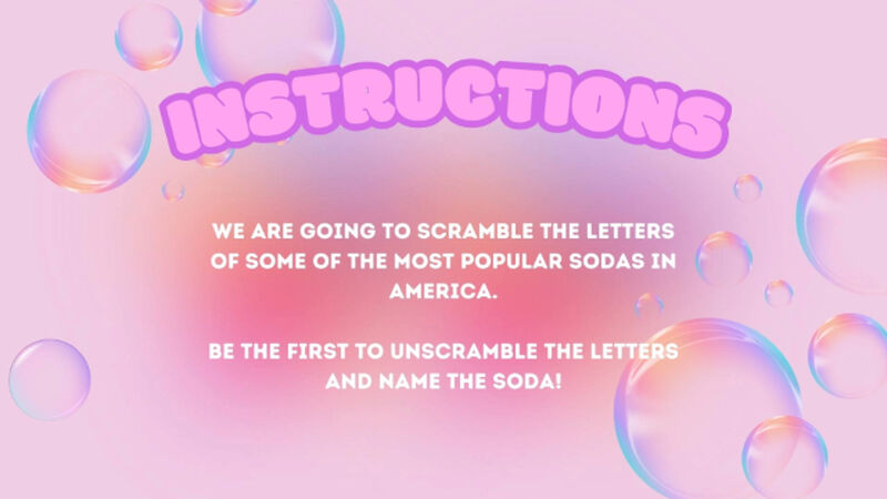 The Great Soda Pop Name Drop